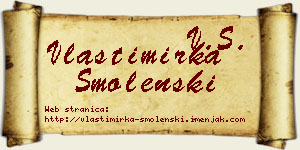 Vlastimirka Smolenski vizit kartica